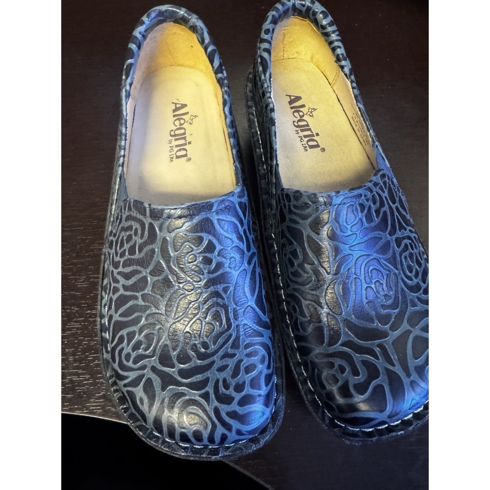 Women Alegria by PG Lite Professional Nursing Shoe DEB-531 Size 37 Worn 1x SB12